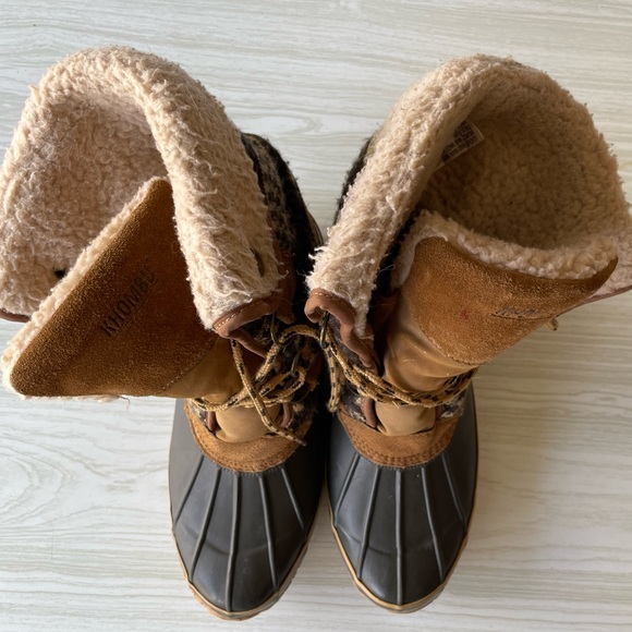 Khombu Snow Lace-Up Irene All Weather Boots - Picture 4 of 8